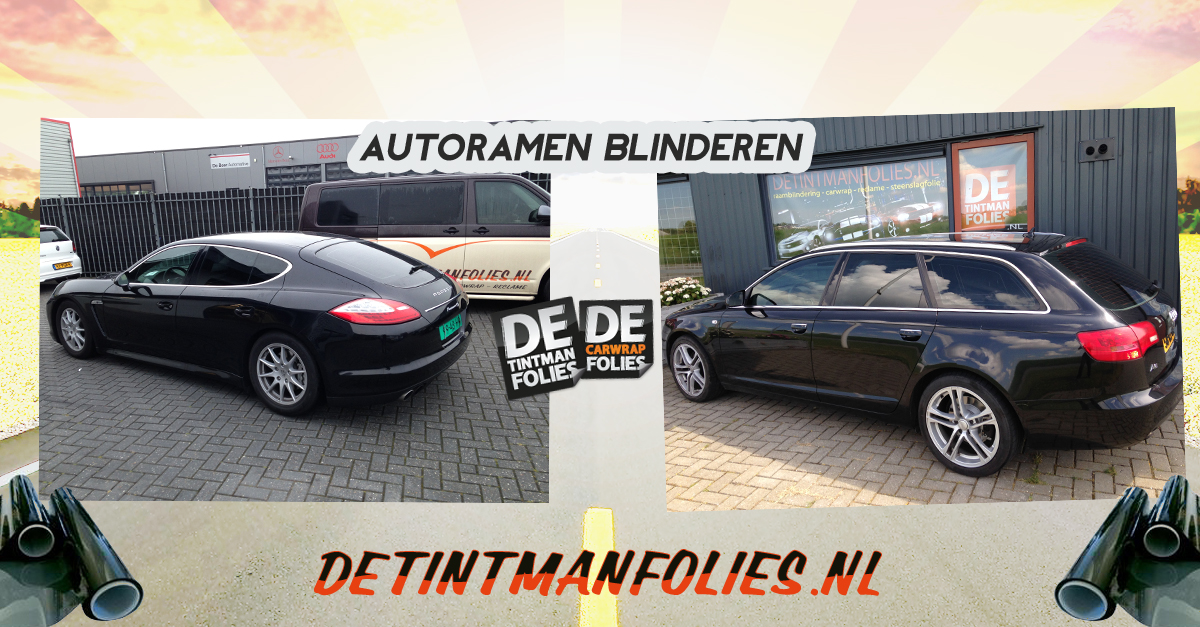 Autoruiten blinderen doe je bij De Tintman folies